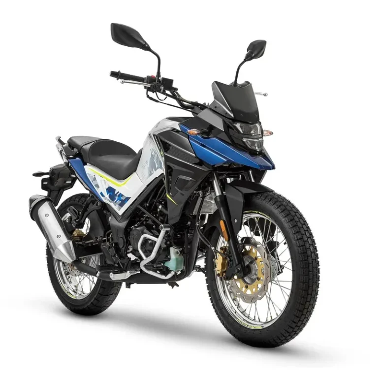 تصویر کناری موتور سیکلت گلکسی ان اچ ۱۸۰ در زاویه ۴۵ درجه